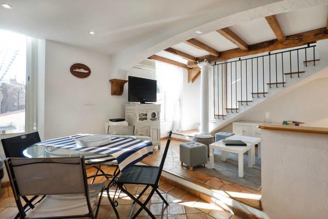 Apartmán Duplex Bas Suquet Vieux Port Cannes Pokoj fotografie